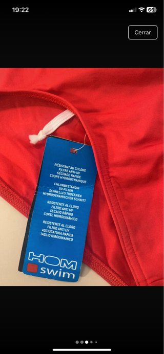 Bañador HOM Rojo Hombre