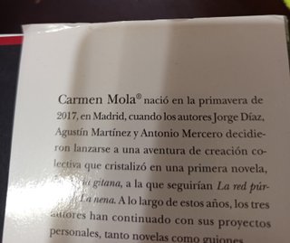 Libro "La bestia", de Carmen Mola
