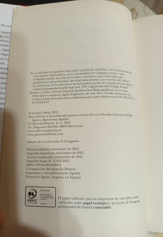 Libro "La bestia", de Carmen Mola