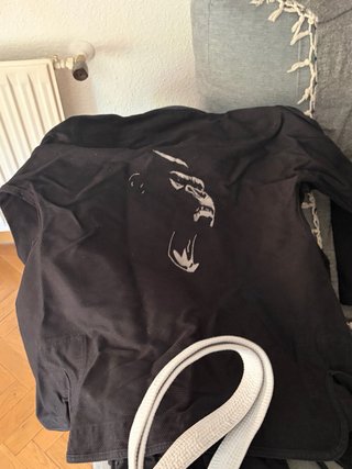 Kimono BJJ Talla A1 con cinturón blanco