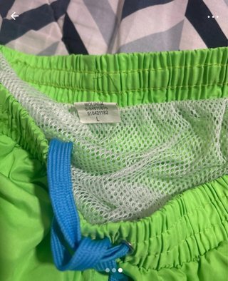 Bañador verde y azul de hombre