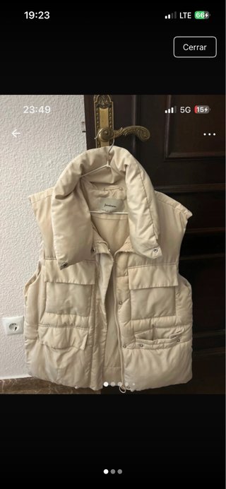 Chaleco acolchado Stradivarius talla única