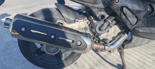 Gilera Nexus 500 Maxi Scooter Negra