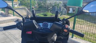 Gilera Nexus 500 Maxi Scooter Negra