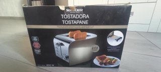 Tostadora SilverCrest Acero Inoxidable 850W