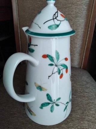 Cafeteira Vista Alegre Porcelana Flores