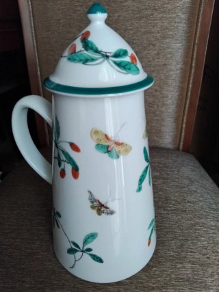 Cafeteira Vista Alegre Porcelana Flores