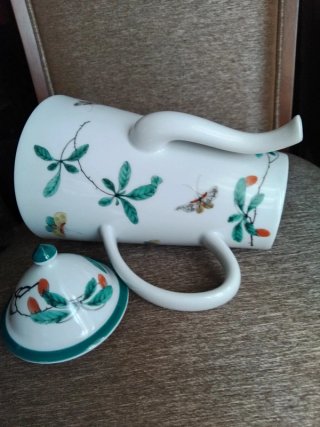 Cafeteira Vista Alegre Porcelana Flores
