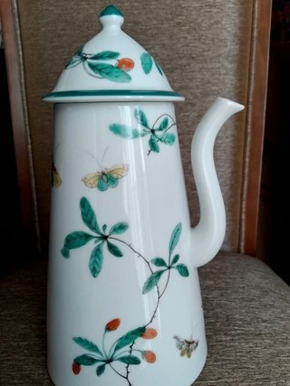 Cafeteira Vista Alegre Porcelana Flores