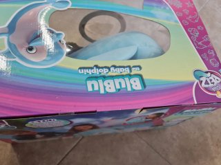 BluBlu el delfín bebé interactivo Peluche