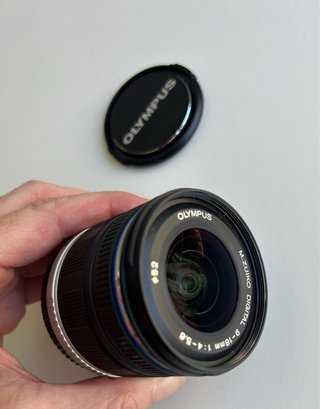 Objetivo Olympus M.Zuiko 9-18mm con zoom digital