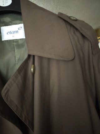 Gabardina fina Etam entretiempo