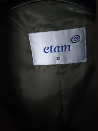 Gabardina fina Etam entretiempo