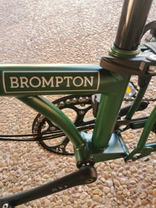 Bicicleta Brompton C Line 12 velocidades
