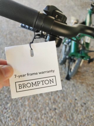 Bicicleta Brompton C Line 12 velocidades