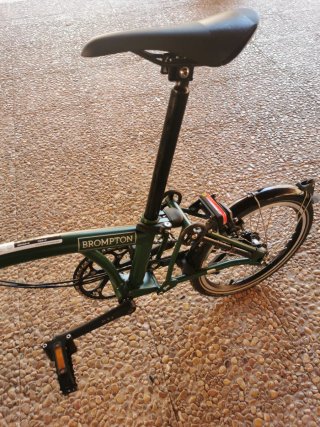 Bicicleta Brompton C Line 12 velocidades