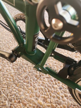 Bicicleta Brompton C Line 12 velocidades