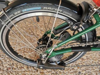 Bicicleta Brompton C Line 12 velocidades