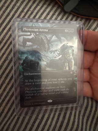Phyrexian Arena -full art foil