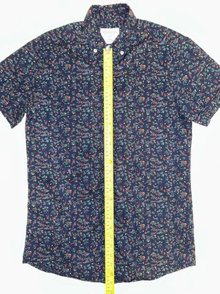 Camiseta de verano, talla S, estampado de flores