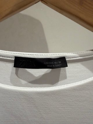 Body manica lunga Zara bianco