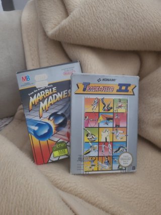 Juegos NES: Marble Madness y Track-Field II