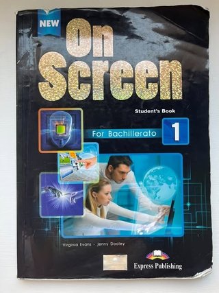 Libro Inglés 1o Bachillerato - New On Screen 1 (St