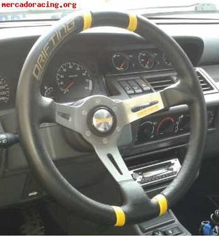 Volante Momo Drift Negro/Azul