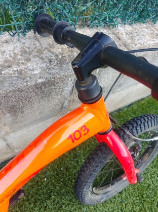 Bicicleta Infantil Monty 103 Naranja