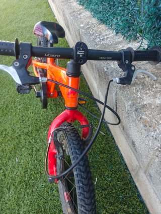 Bicicleta Infantil Monty 103 Naranja