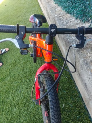 Bicicleta Infantil Monty 103 Naranja