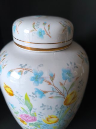 Jarrão 30cm Porcelana Encarnaçao Portugal