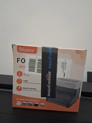 Biutee Calentador de Pies con Control Remoto