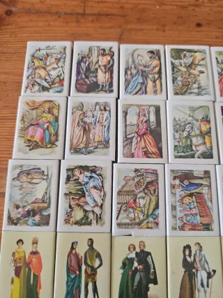 Lotto di 30 scatole di fiammiferi d'epoca 1950-60
