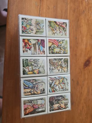 Lotto di 30 scatole di fiammiferi d'epoca 1950-60