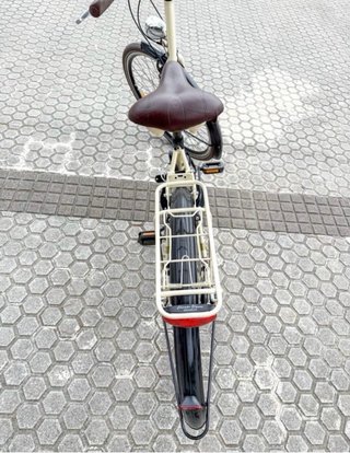 Bicicleta urbana Elops Shimano Nexus estilo retro