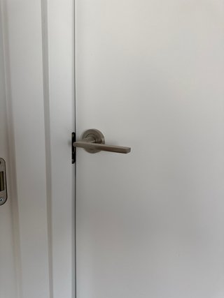 Puerta de paso blanca 72cm obra nueva