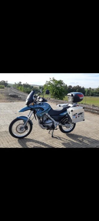 BMW F650GS Dakar Verde/Plata