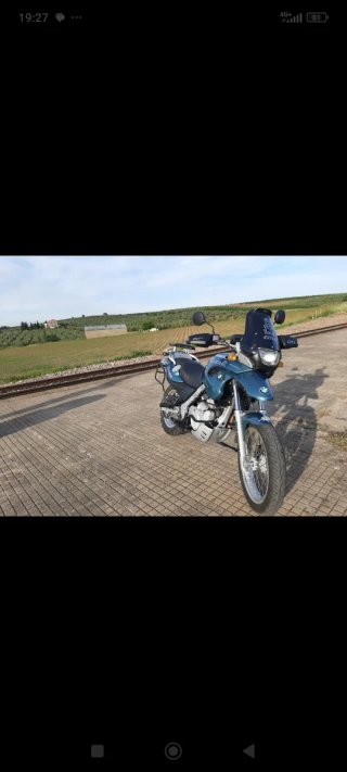 BMW F650GS Dakar Verde/Plata