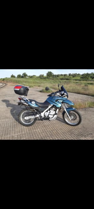 BMW F650GS Dakar Verde/Plata
