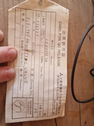 Válvula Solenoide Konan YS201AF88M5EG5