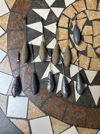 Plomos de surfcasting