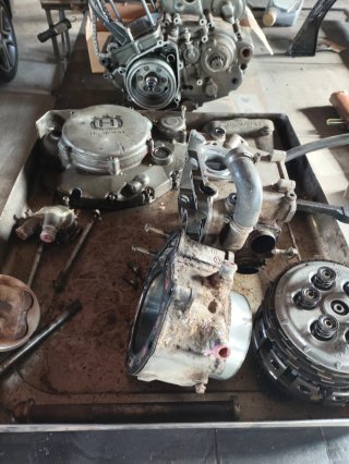 Despiece Husqvarna TE 450