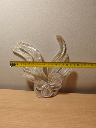 Tocado Novia Vintage Perlas y Lentejuelas