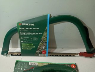 Lote 2 Sierras PARKSIDE: Arco y Retráctil