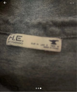 Camiseta Polo Gris