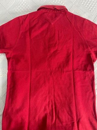 Polo Tommy Hilfiger Talla S Roja