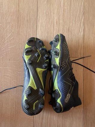 Botas de fútbol Puma Azul/Verde