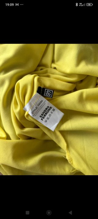 Vestido Sandro Ferrone Talla XL Negro