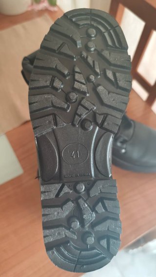 Botas seguridad altas talla 41 negras